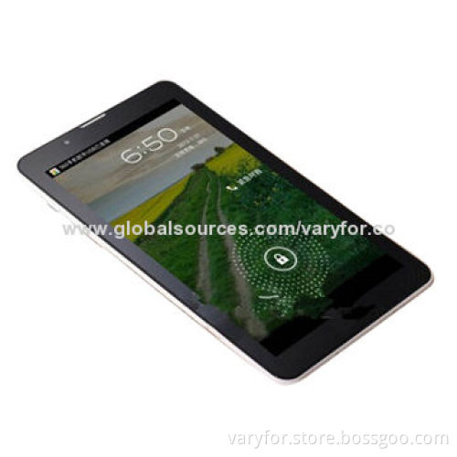 Hot Selling 7" (800*600) MTK6572 3G Tablet PC, 1.2GHz Dual Core with GPS and Dual Sim Card SlotNew